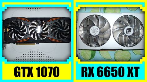 RX 6600 <b>XT</b> <b>vs</b> GTX 1080 Game Performance Benchmarks (Core i9-10900K <b>vs</b> i7-6700K) - GPUCheck United States / USA AMD Radeon RX 6600 <b>XT</b> <b>vs</b> NVIDIA GeForce GTX 1080 773 178 Our Verdict: Upgrading from GTX 1080 to RX 6600 <b>XT</b> is not recommended as it is less than 30% of improvement in performance. . 6650 xt vs 1070